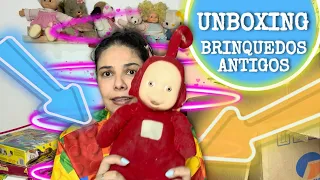 UNBOXING de brinquedos ANTIGOS que eu recebi da loja NOSTALGIA