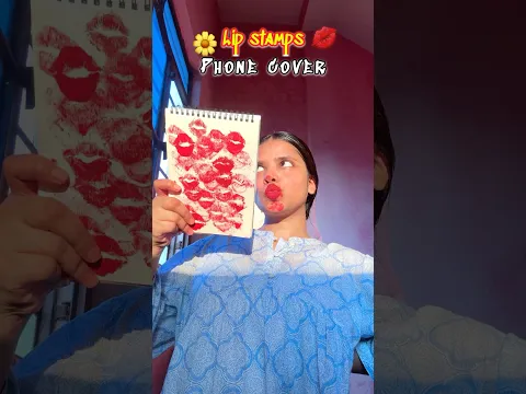 💋 Lip stamps phone 📱case |#ytshorts #trending #minivlog #diy