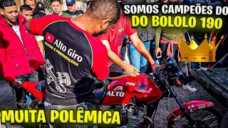 SOFREMOS A MAIOR HUMILHAÇAO NO BOLOLO DO 190! INJUSTIÇA QUE PROVAMOS AO CONTRARIO E FOMOS CAMPEÕES