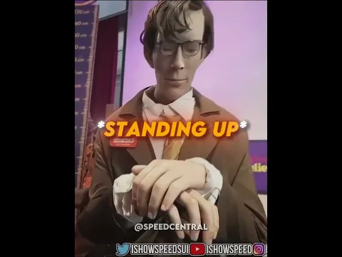Speed meets the world's tallest man 😱
