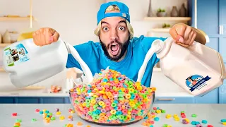 UNA SEMANA COMIENDO SÓLO CEREALES !!