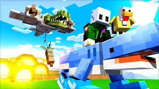 NOS ENFRENTAMOS a los ITALIAN BRAINROTS en MINECRAFT