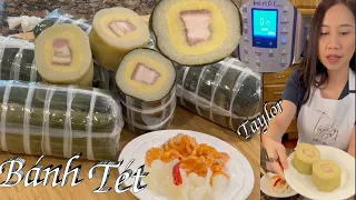 Cách Nấu Bánh Tét Nhanh Lẹ Bằng Nồi Áp Suất Instant Pot Ngon Mềm Dẻo - Sticky Rice W/pork& Mung Bean