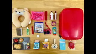 Packing For your American Girl ~ One Night Vacation Stay!