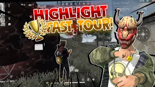 DI BARBAR KEUN AE DAHHH !!! HIGHLIGHT FAST TOUR 12 SLOT FREE FIRE BATTLEGROUNDS