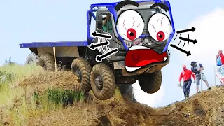 Extreme Monster Truck Off Road Crashes & Fails! | Off Road Mud Racing Vehicles | Woa Doodles