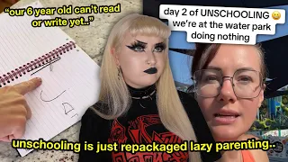 Unschooling on TikTok is Lazy Parenting
