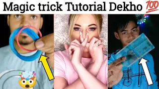 Magic trick Dekho Tutorial Dekho 💯 🧐🤯👍 || #magic