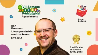 Livros para bebês e outros temas com Ilan Brenman