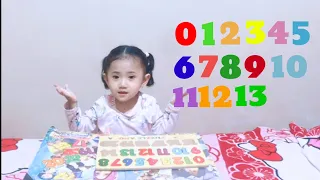 learning count from zero to twenty with fatimah cute
