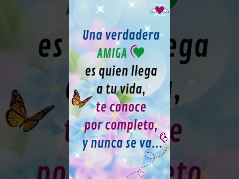 Una verdadera amiga... Amistad
