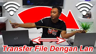 Cara Mudah Sharing Data Antar Laptop Dengan Kabel Lan / UTP