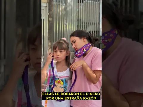 ELLAS le ROBARON el DINERO por una RAZÓN muy EXTRAÑA #shorts