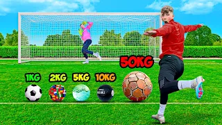 Every Time You Score, The Ball Gets HEAVIER!