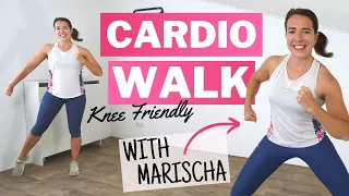 25 Min CARDIO WALKING Workout for Weight Loss – With Marischa