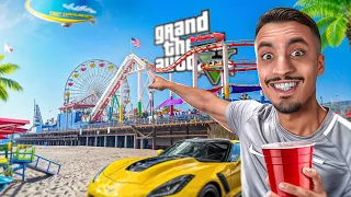Je Visite TOUS les Endroits de GTA dans la VRAIE VIE !