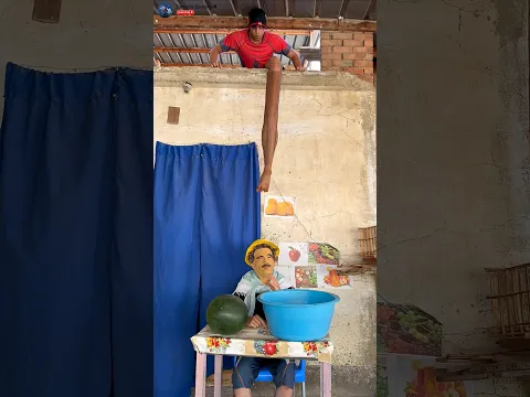 अंकल जी का तरबूज 🤡🤣~ mini wood toy-woodworking art skill wood _ hand crafts #shorts