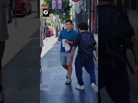Un día normal en las calles de Hollywood
