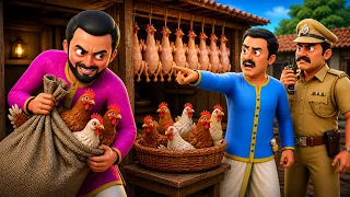 అత్యాశ చికెన్ వ్యాపారి | Greedy Chicken Seller Story in Telugu | Maa Maa TV