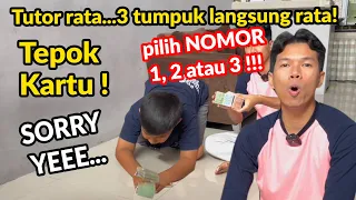 TEPOK KARTU LAGI !!! INI KUNCINYA!!! SORRY YEEE....