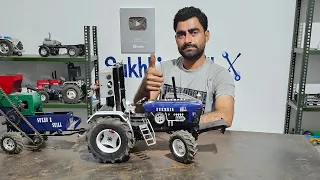 Diy Mini Powerful Tractor Science Project | 4x4 Tractor