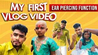 My first Vlog | அக்கா பொண்ணு காதுகுத்து விழா | Wils Pat
