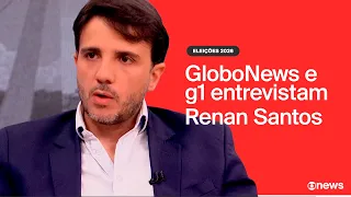 Veja a entrevista completa do candidato Renan Santos (Missão)