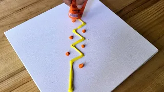 Acrylic Painting Technique For Beginners / Step By Step