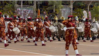 Uganda Prison and Uganda Police Band #military #ugandapolice #ugandaprison #parade #celebration 