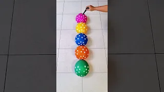 Compilation Balloon Number With Orbeez Part 71 Asmr Satisfying