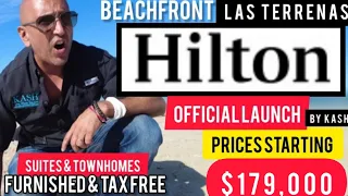 Hilton Has Landed in Las Terrenas!  Beachfront Units from $179K | Furnished & TAXFREE | by KASH