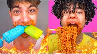 Roasting CRINGE Spicy Food TikToks