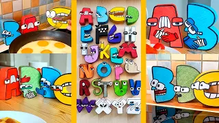 Paper Alphabet Lore A-Z | Adventures - 1 🤩