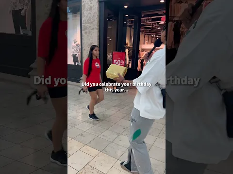 Surprising a random kid with a Birthday gift 🥹❤️