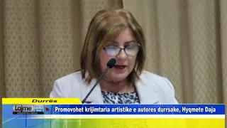 Promovohet krijimtaria artistike e autores durrsake, Hyqmete Daja