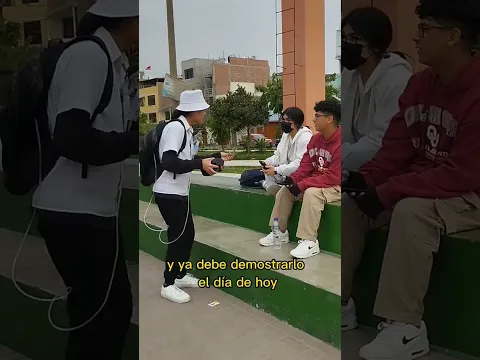 Intentando rapear con una chica