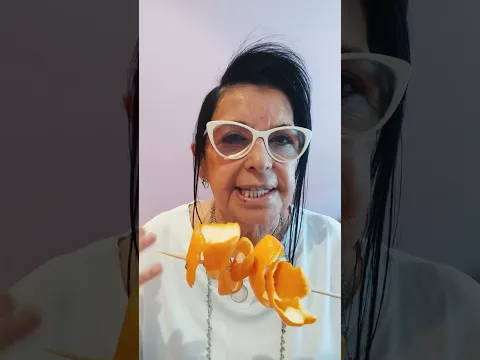 ¡NO TIRES LA PIEL DE LA NARANJA!