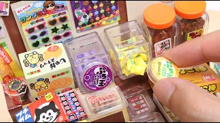 Miniature Nostalgic Dagashi Japanese Candy Store Re-ment Petit Sample Series Unboxing