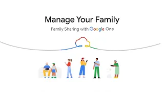 How family sharing works with Google One