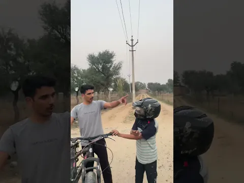 Garib ne cycle Kharab kr di 🤯paisa be nhi dia 🤬😡#shortvideo #race #comedy #cyclestunt #comedy