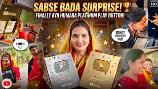 YouTube Golden Button Unboxing Ki khatu Shyam Mandir Jaa Kar | Jitender Vashist Family |