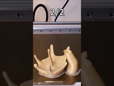 2 Insanely Satisfying 3D Prints in 1 Minute