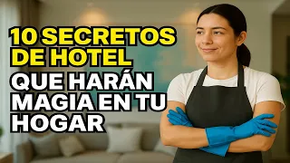 10 SECRETOS de Los Hoteles 5 Estrellas Que Harán MAGIA EN TU CASA | Organización y limpieza diaria