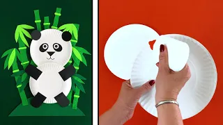 Make a Paper Plate Panda - "Make It!"