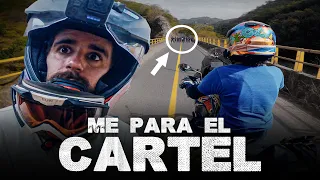 ME PARA el CÁRTEL de MÉXICO en CAMINO DISPUTADO por LLEVAR CÁMARAS en LA MOTO | Episodio 254