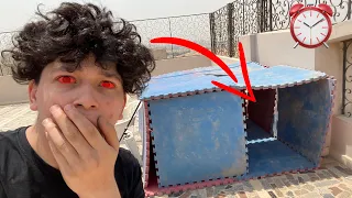 تحدي ال ٢٤ ساعة في الخيمه على السطح!!😳(اصعب تحدي)