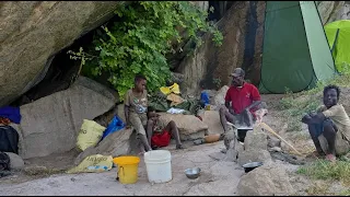 Hadzabe Day 1 of 60 Forest Camping🐒🔥🔥