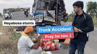 Hayabusa wheelie,bmws1000rr 2020 ,Truck accident and many more..!!.#hayabusa #bmws1000rr2020