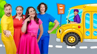 Wheels on the Bus (Extended!) - Nursery Rhymes with Bounce Patrol