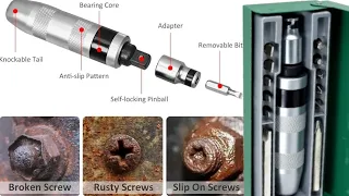 How To Use Professional impact screwdriver and Remove Rusty Scre And Bolts " Hardware Tools